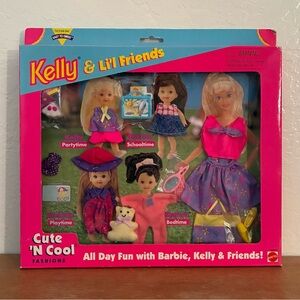 1996 Kelly & Friends Cute N’ Cool Fashion Set NRFB